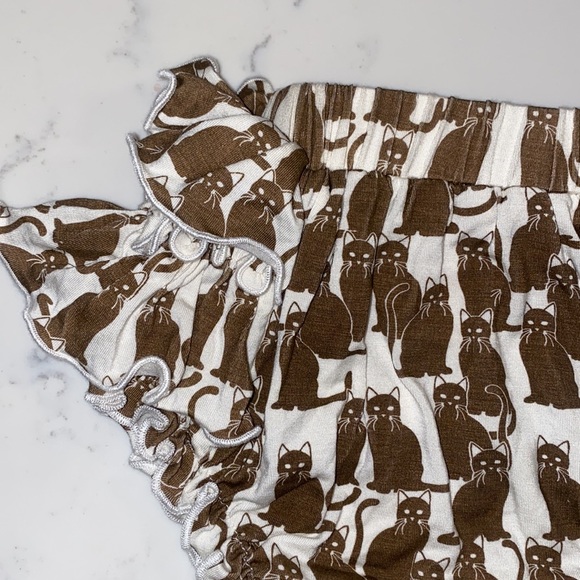 Kate Quinn Chocolate Cat Ruffle Bloomers - Picture 2 of 3